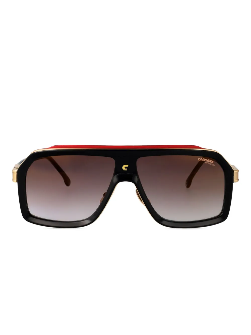 Carrera CA 1053 S TI zonnebril met vierkant montuur Zwart