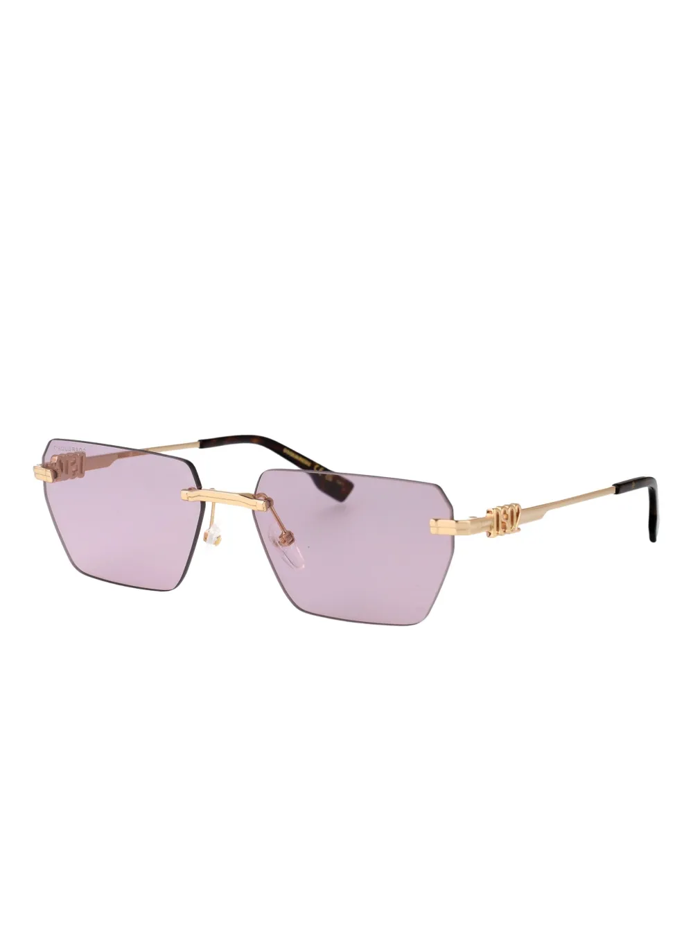DSQUARED2 EYEWEAR rectangle-frame sunglasses Goud