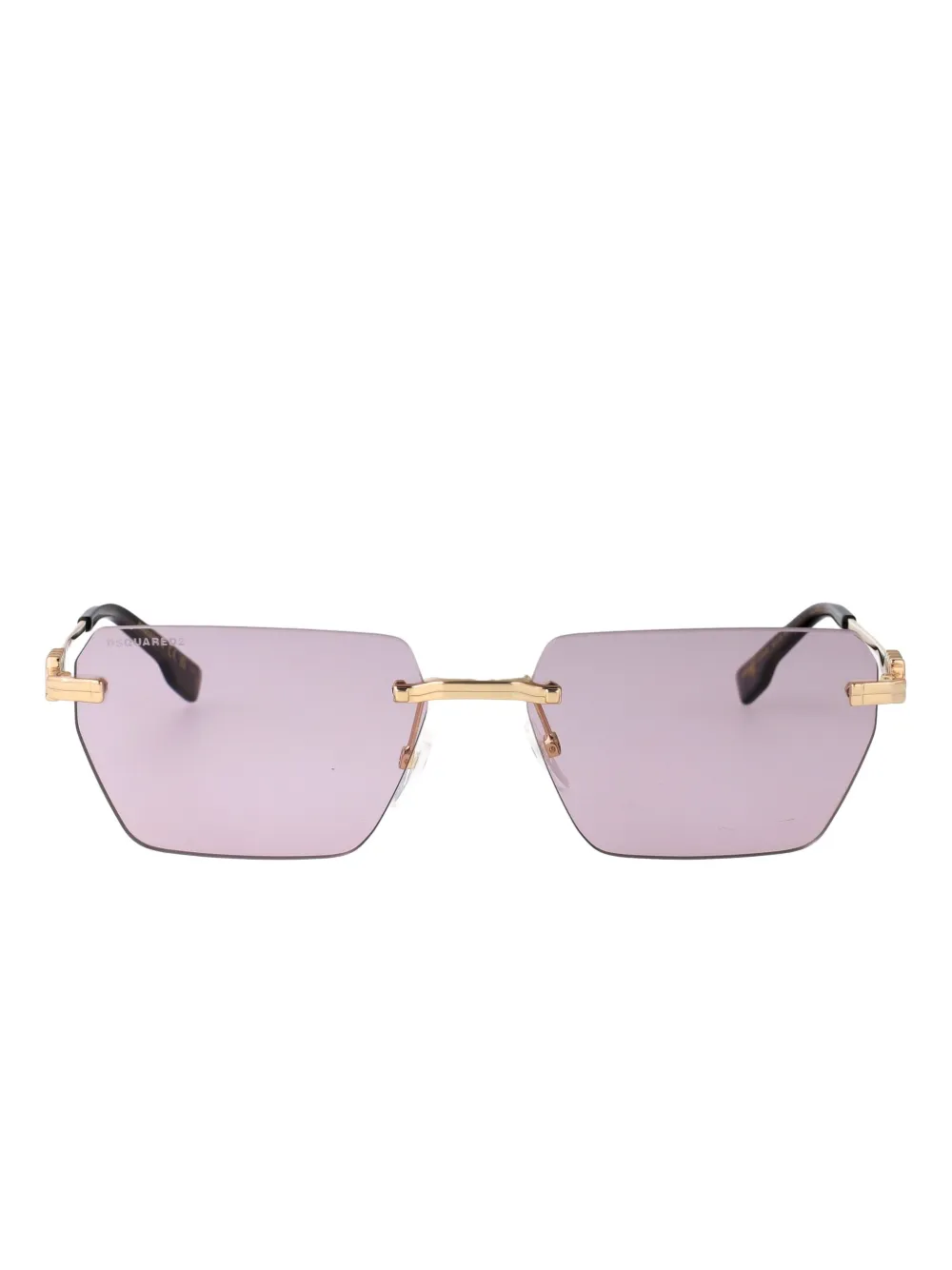 DSQUARED2 EYEWEAR rectangle-frame sunglasses Goud