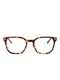 Linda Farrow tortoiseshell square-frame glasses - Brown