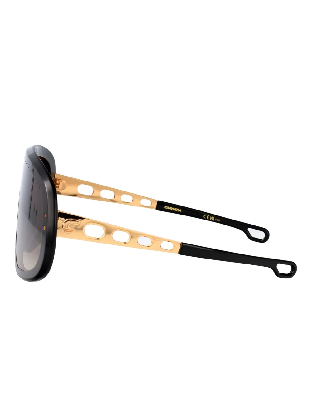 Carrera Flagbag 17 zonnebril met schild montuur Zwart