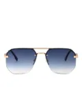 DSQUARED2 EYEWEAR geometric sunglasses - Blue