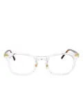 Linda Farrow square-frame glasses - White