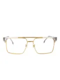 Carrera 1140 rectangle-frame glasses - Gold