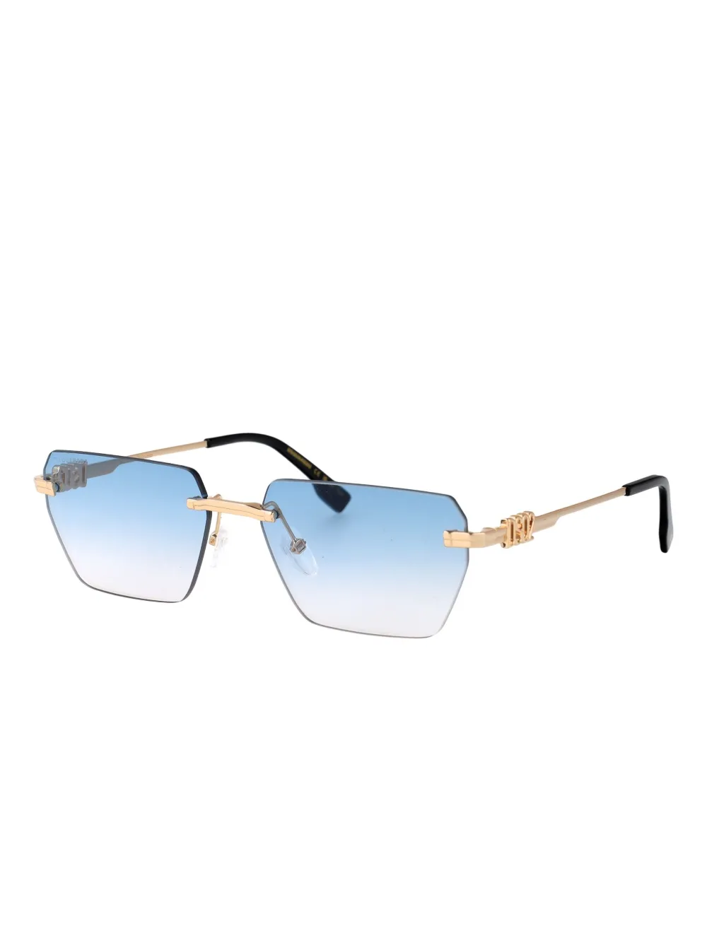 DSQUARED2 EYEWEAR Zonnebril met randloos logo Goud