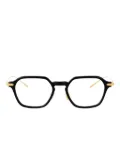 Linda Farrow geometric-frame glasses - Black