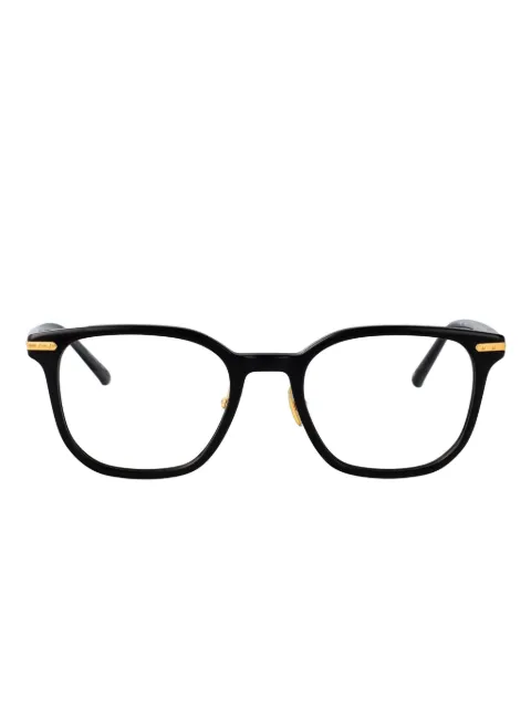 Linda Farrow lentes con armazón cuadrada