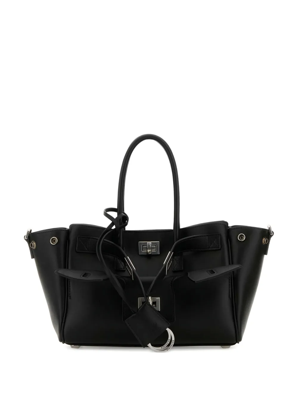 Balenciaga Carry All Bel Air leren shopper Zwart