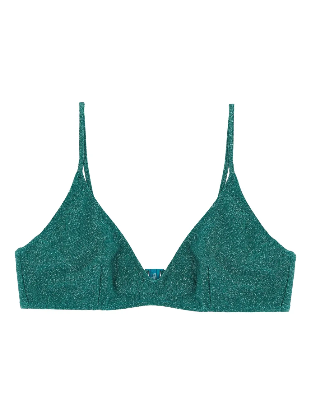 Mc2 Saint Barth Paloma Lurex Triangle Bikini Top