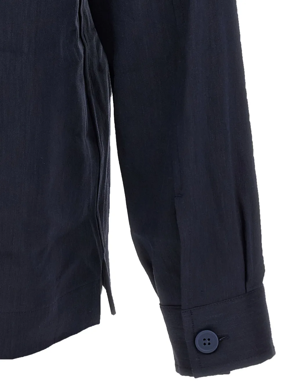 BOSS Cole long-sleeve shirt Blauw