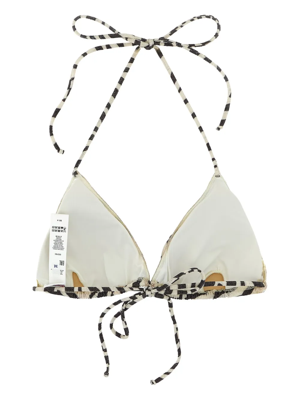 MC2 Saint Barth haut de bikini imprimé à bonnets triangles | Bikinis | Image 2