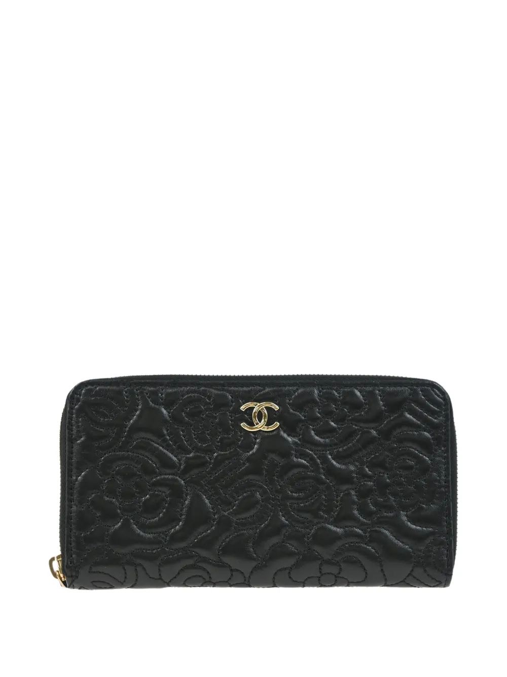 CHANEL Pre-Owned 2018 Camellia wallet | Black | Image 1
