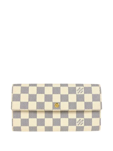Louis Vuitton Pre-Owned 2012 Damier Azur Portofeuil Sara coin purse wallet