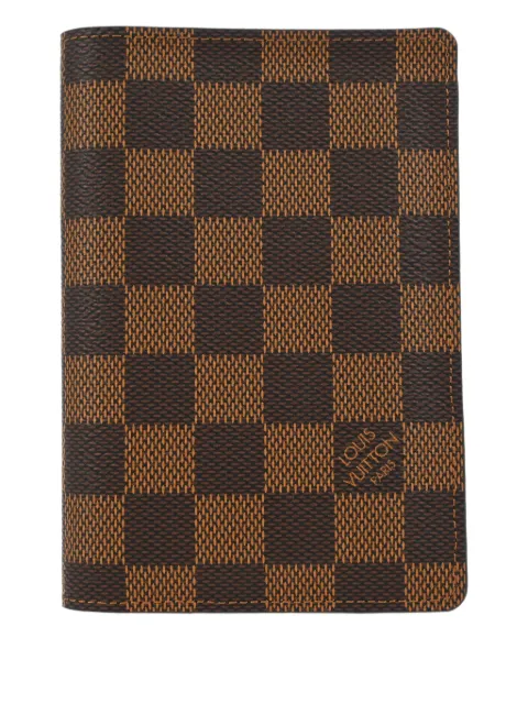 Louis Vuitton Pre-Owned funda para pasaporte Damier Couverture 2012