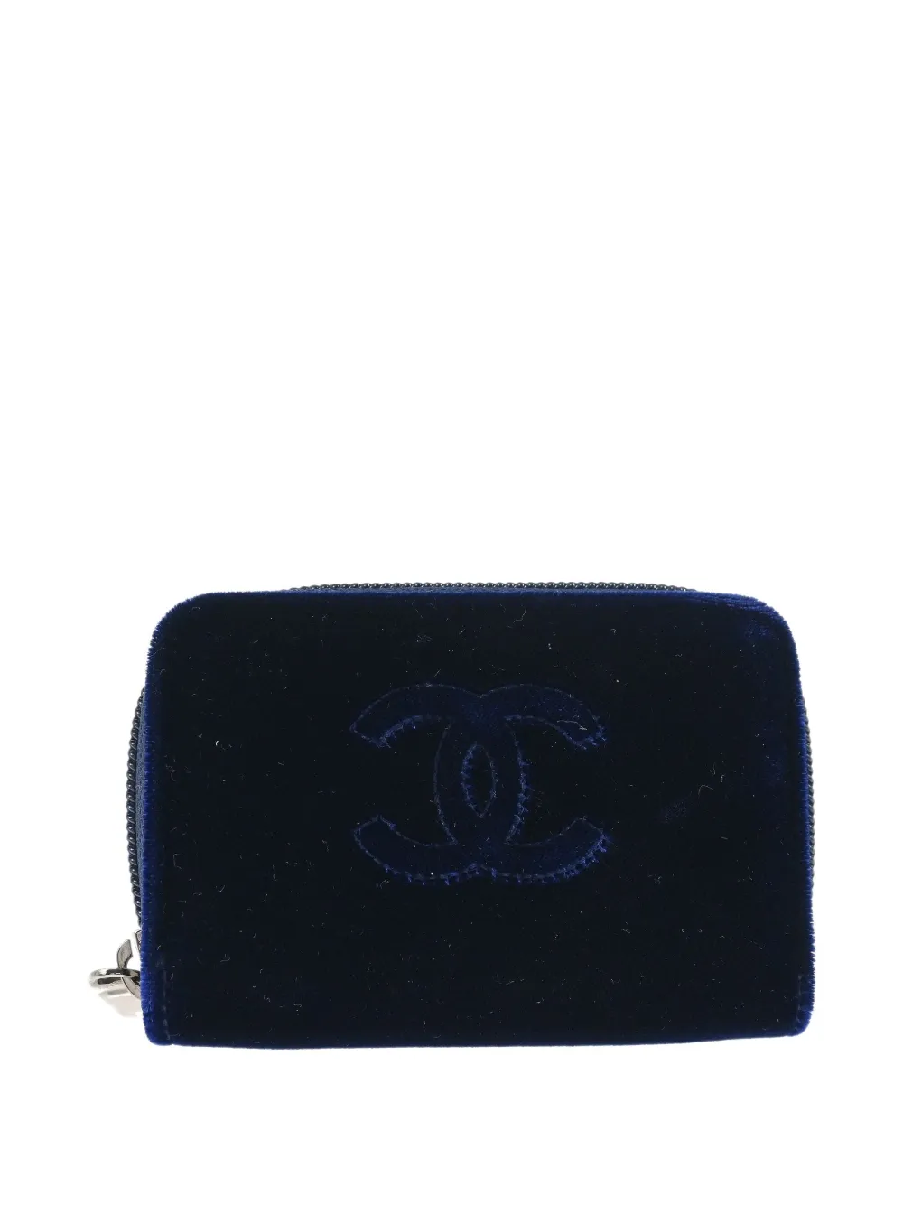CHANEL Pre-Owned 2014 Interlocking CC wallet | Blue | Image 1