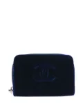 CHANEL Pre-Owned 2014 Interlocking CC wallet - Blue
