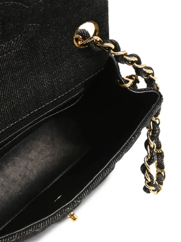 CHANEL Pre-Owned 1998 Mini Classic Square Flap Shoulder Bag