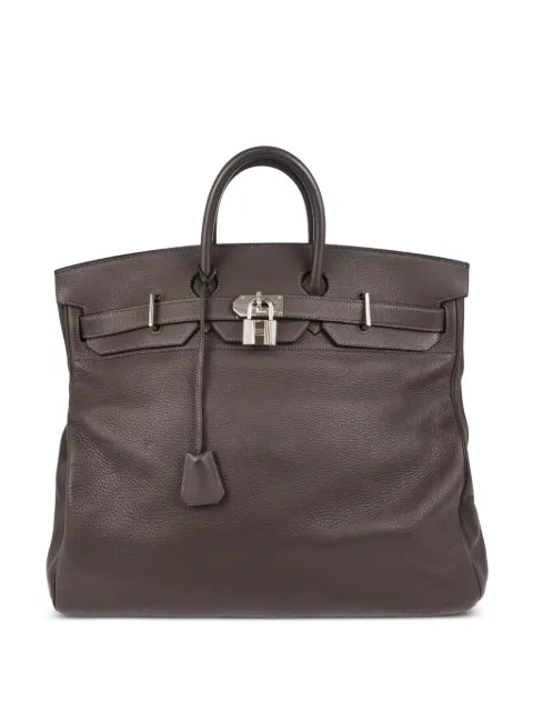 Hermès Pre-Owned 2001 Togo Haut à Courroies 50 tote bag