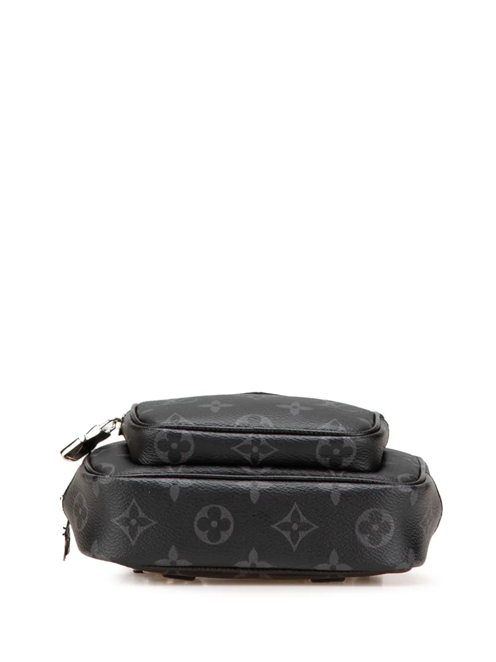 Pre-owned Louis Vuitton 2021 Monogram Eclipse Taigarama Outdoor Pouch Crossbody Bag