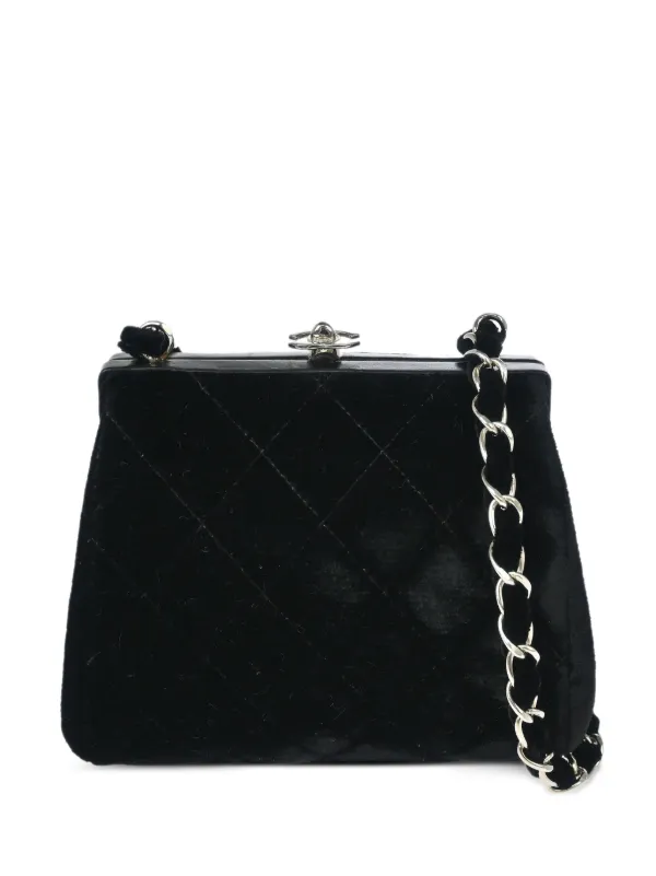 Chanel Pre-owned 1997 Chain Handbag in Black
