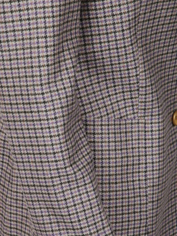 Tagliatore チェック シングルジャケット | グレー | FARFETCH JP