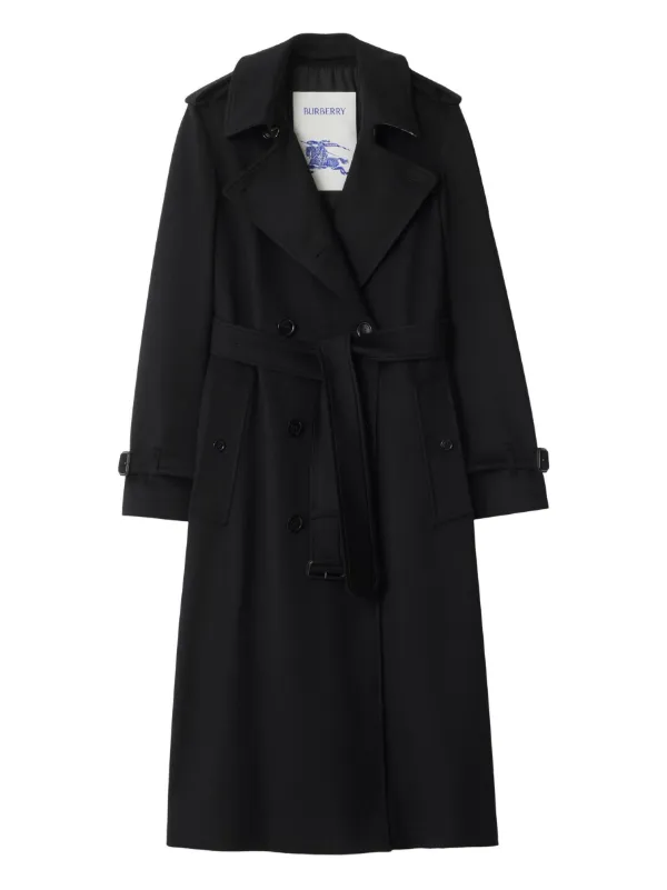 Burberryバーバリー ダブルブレスト トレンチコート Burberry ダブルブレスト トレンチコート | ブラック | FARFETCH JP