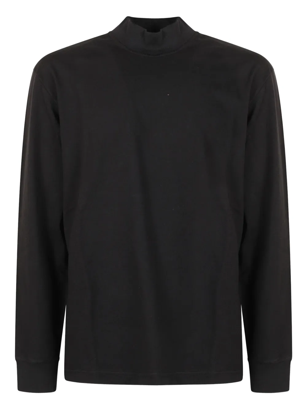 Stone Island logo-embroidered long-sleeve sweatshirt - ブラック Stone Island logo-embroidered long-sleeve sweatshirt - ブラック