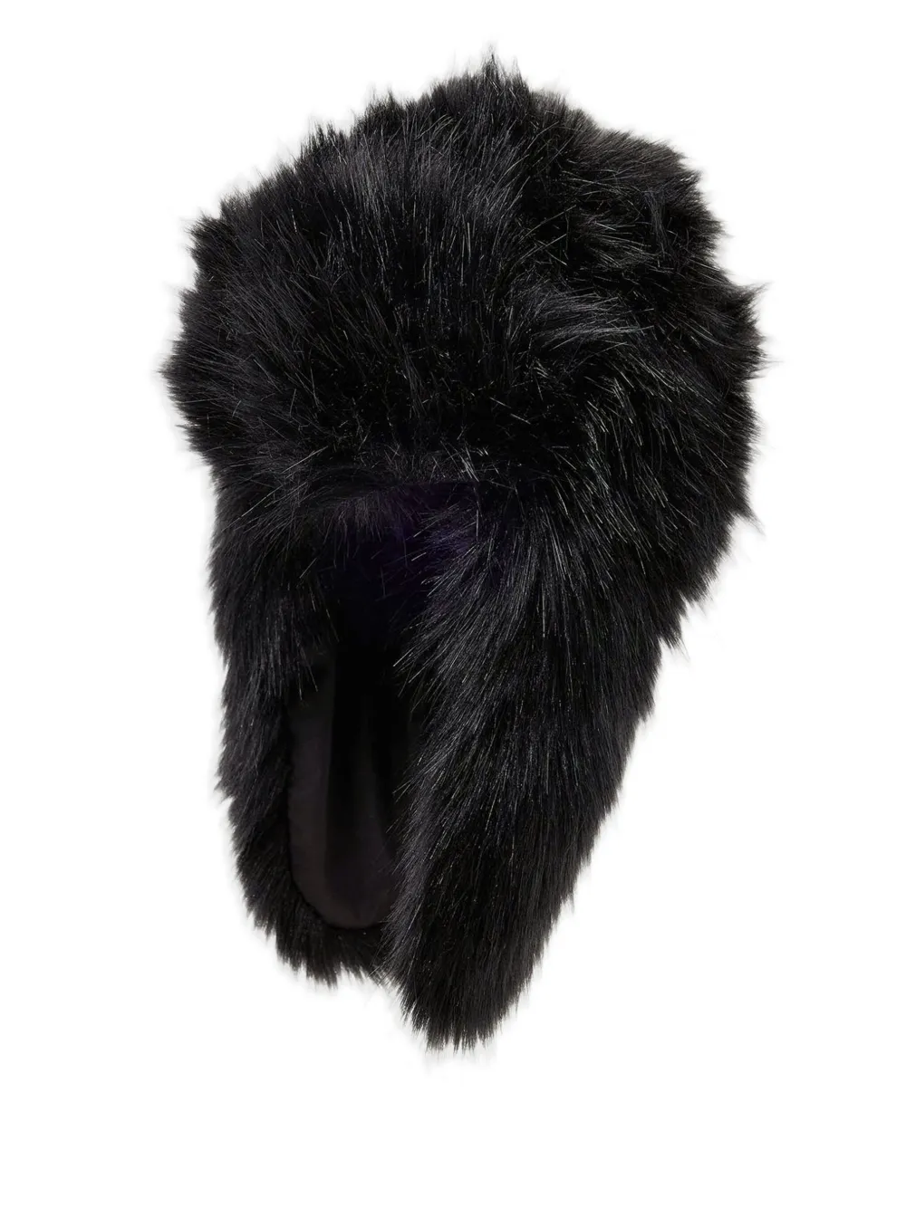 Unreal Fur shearling hat | Black | Image 1