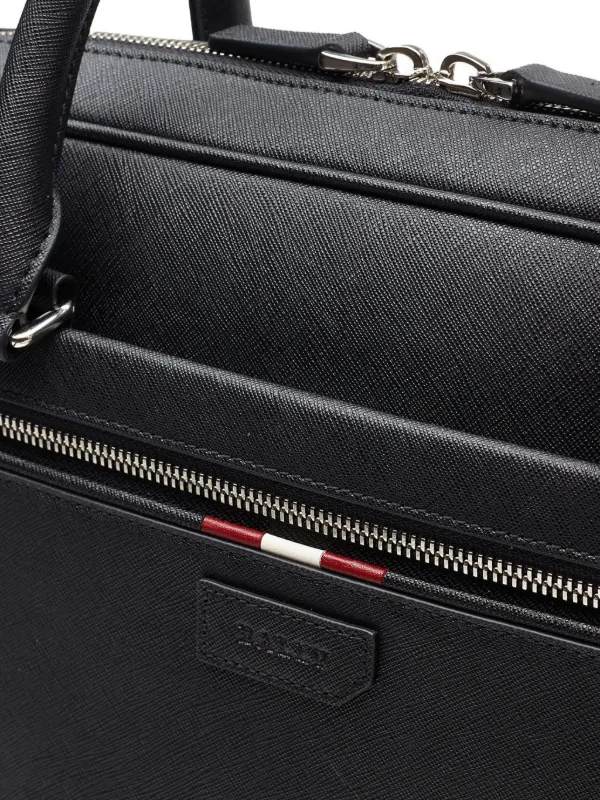 BALLY バリー 　レザー ビジネスバッグ ブラック A4可 大容量 Bally（バリー） ビジネスバッグ レザー ブラック メンズ 本革 2WAY