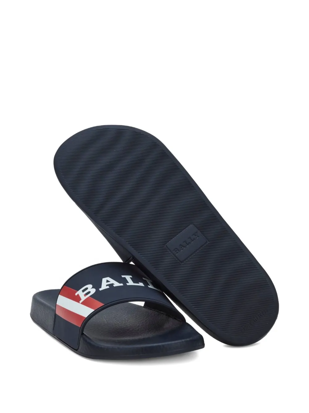 Bally logo-print slides Blue
