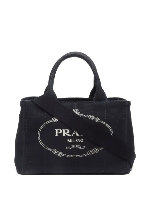 Prada Pre-Owned 2010-2020s Canapa tote bag