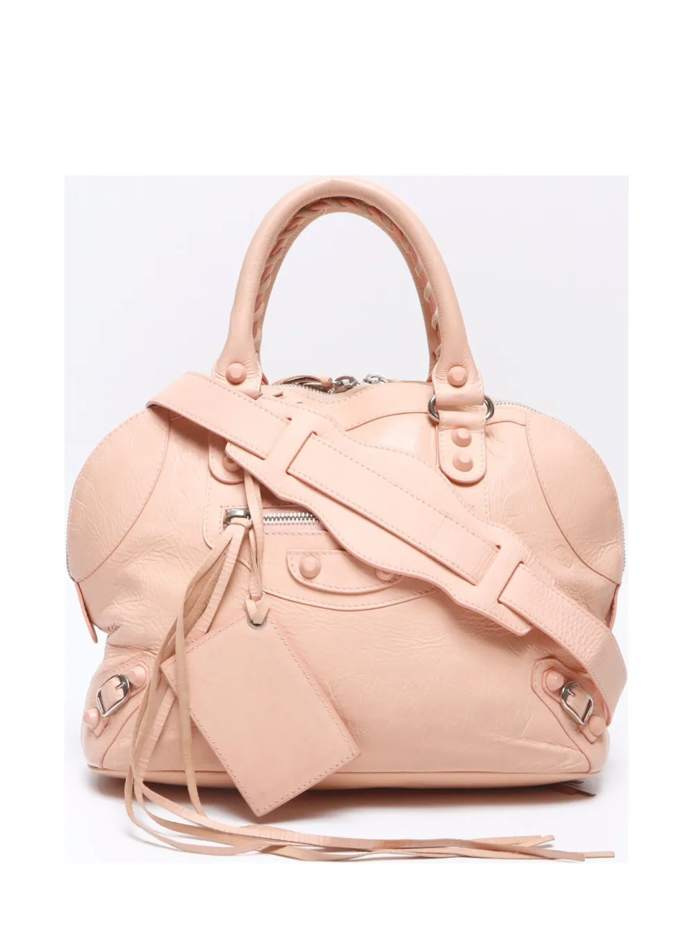 Balenciaga Pre-Owned 2010s Motocross two-way handbag - Rosa