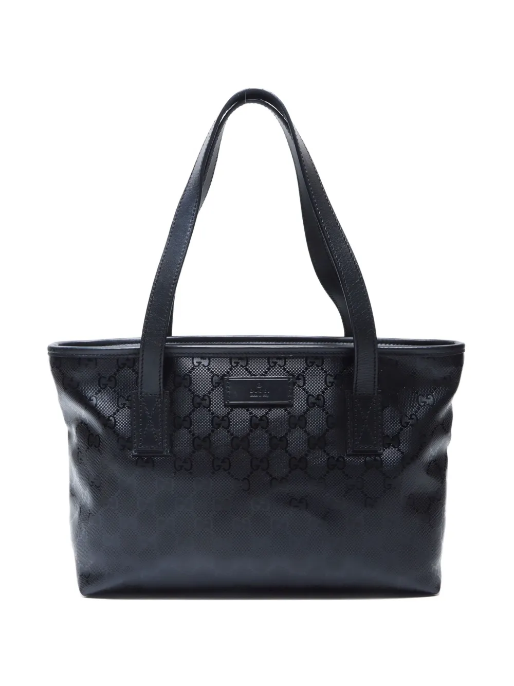 Gucci Pre-Owned 2000-2015 GGインプリメ ハンドバッグ - ブラック Gucci Pre-Owned 2000-2015 GGインプリメ ハンドバッグ - ブラック