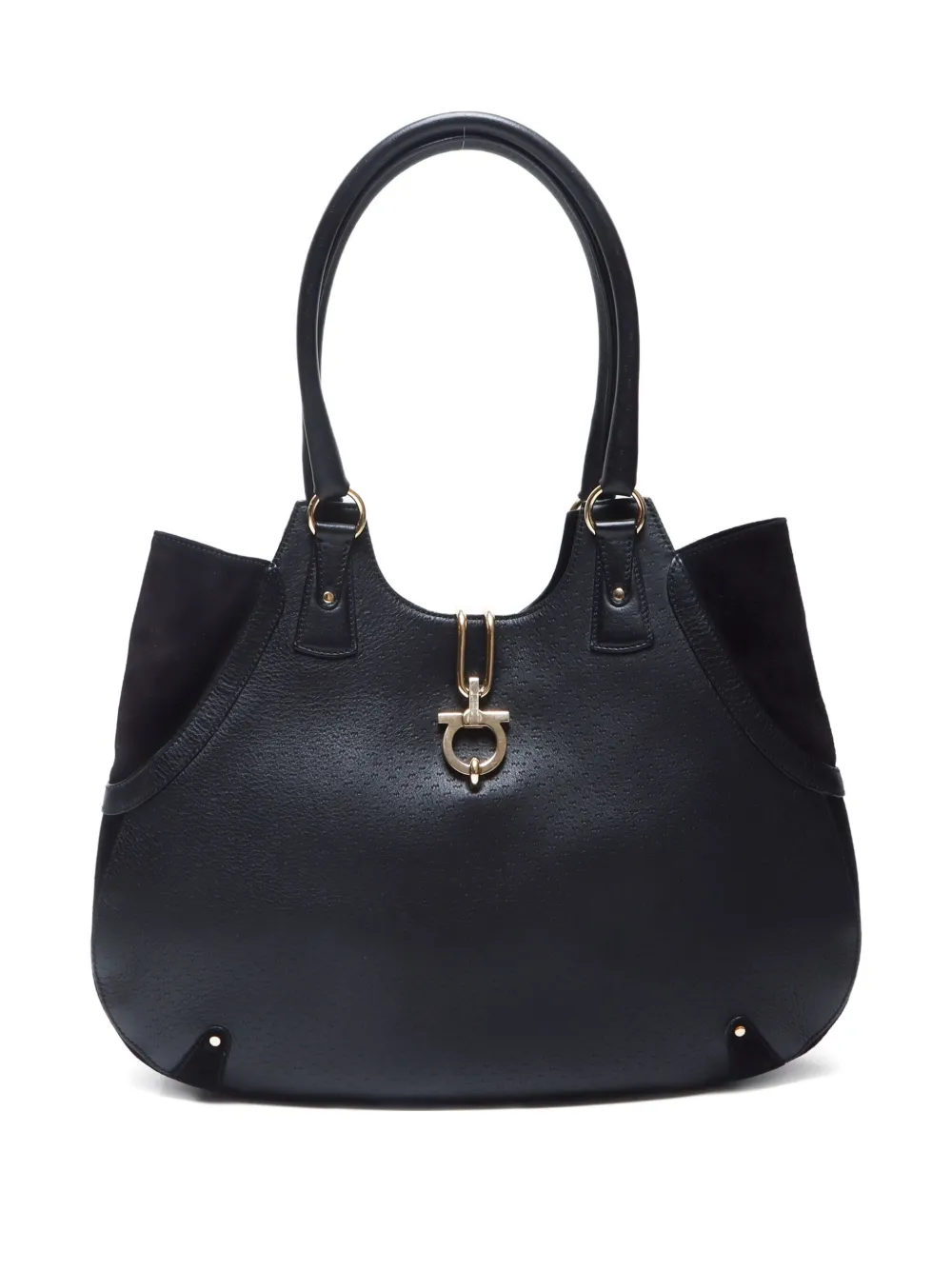 Ferragamo Pre-Owned 1990-2015 Gancini shoulder bag | Black | Image 1
