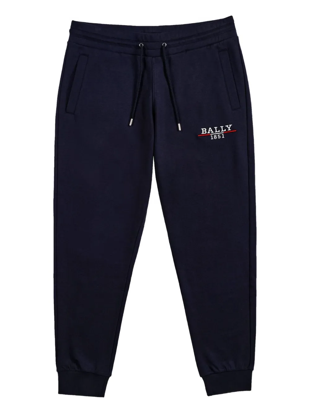 Bally embroidered-logo sweatpants | Blue | Image 1