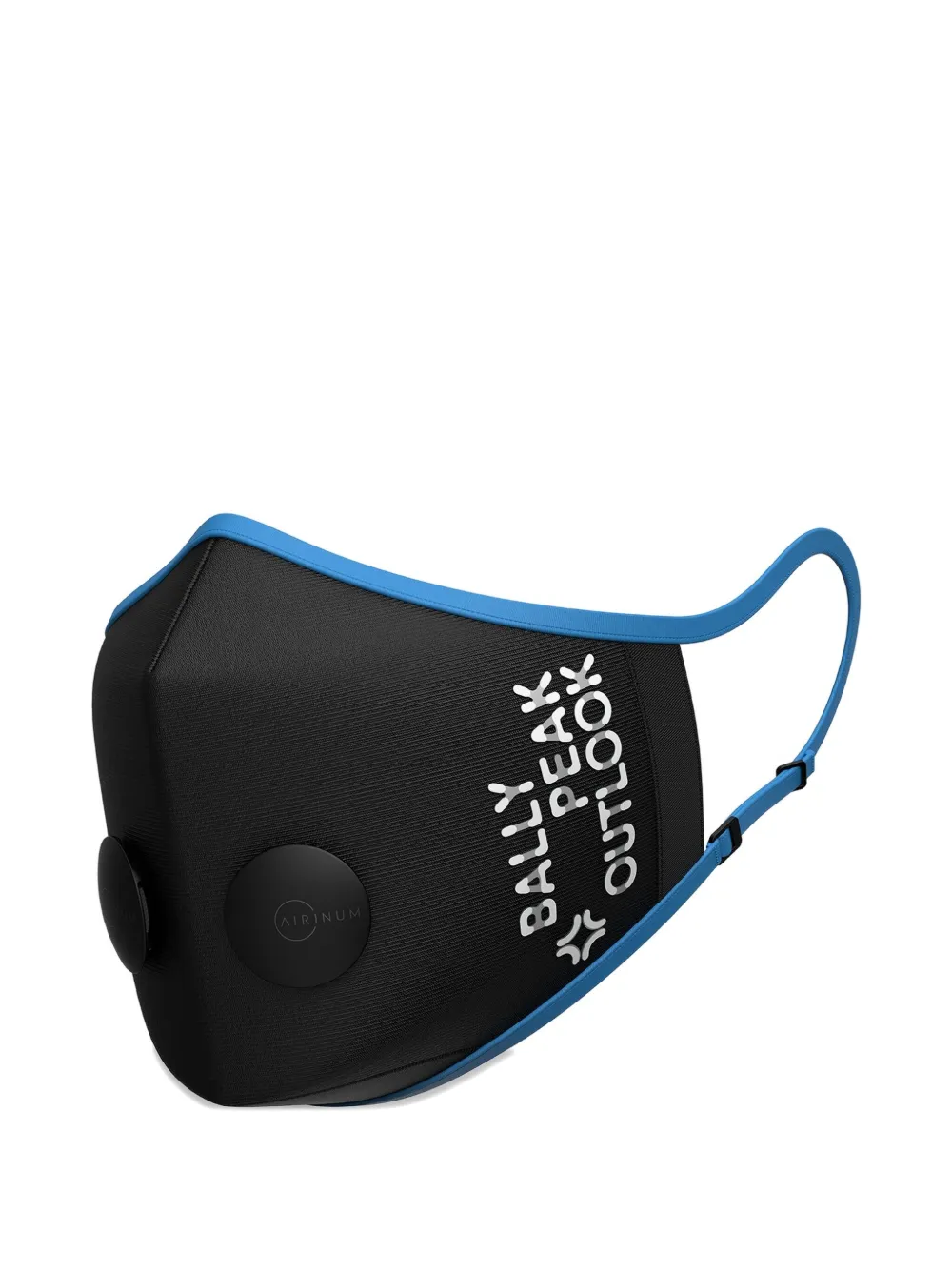 Bally Slogan-print Face Mask In Black