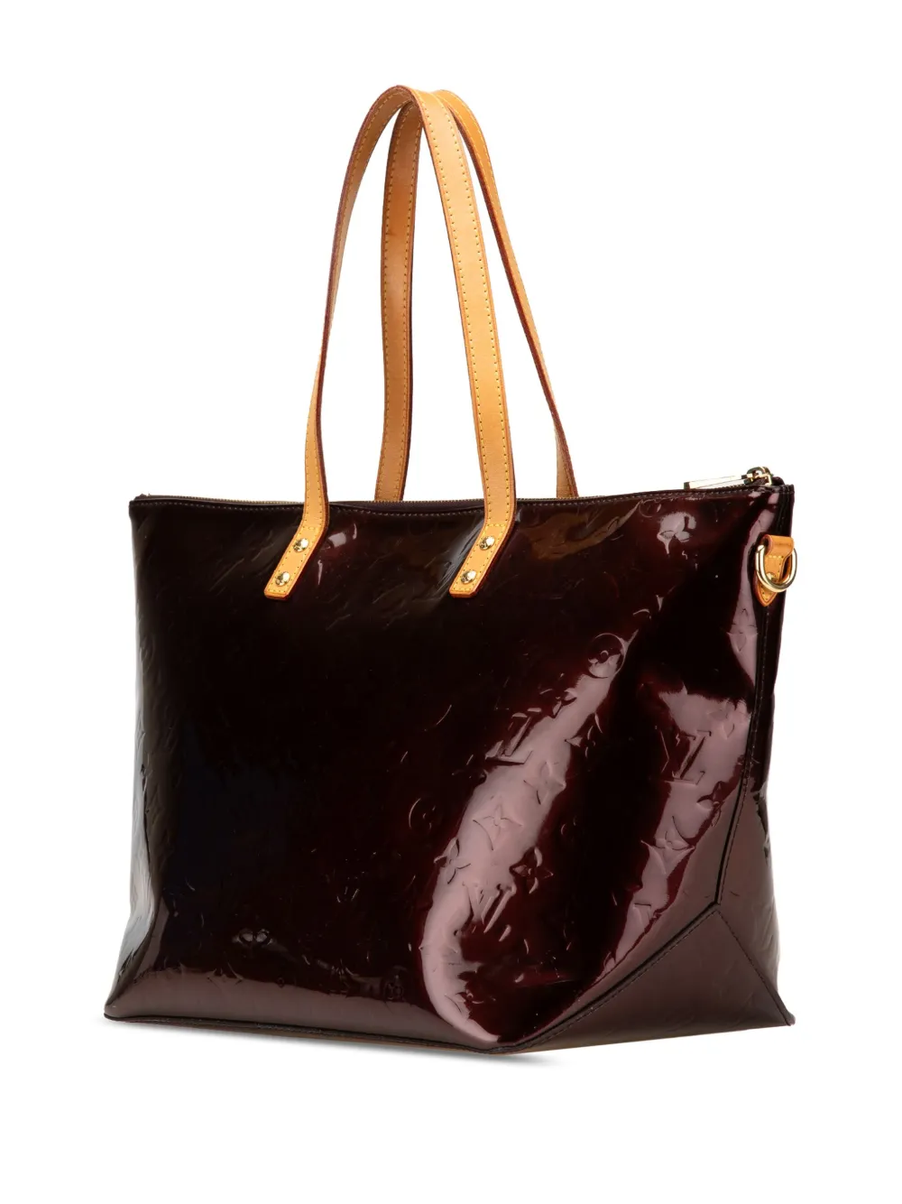 Pre-owned Louis Vuitton 2000-2024 Monogram Vernis Bellevue Gm Tote Bag