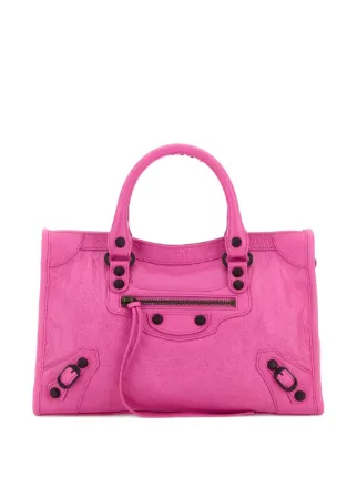 Balenciaga Le City レザーハンドバッグ S | ピンク | FARFETCH JP