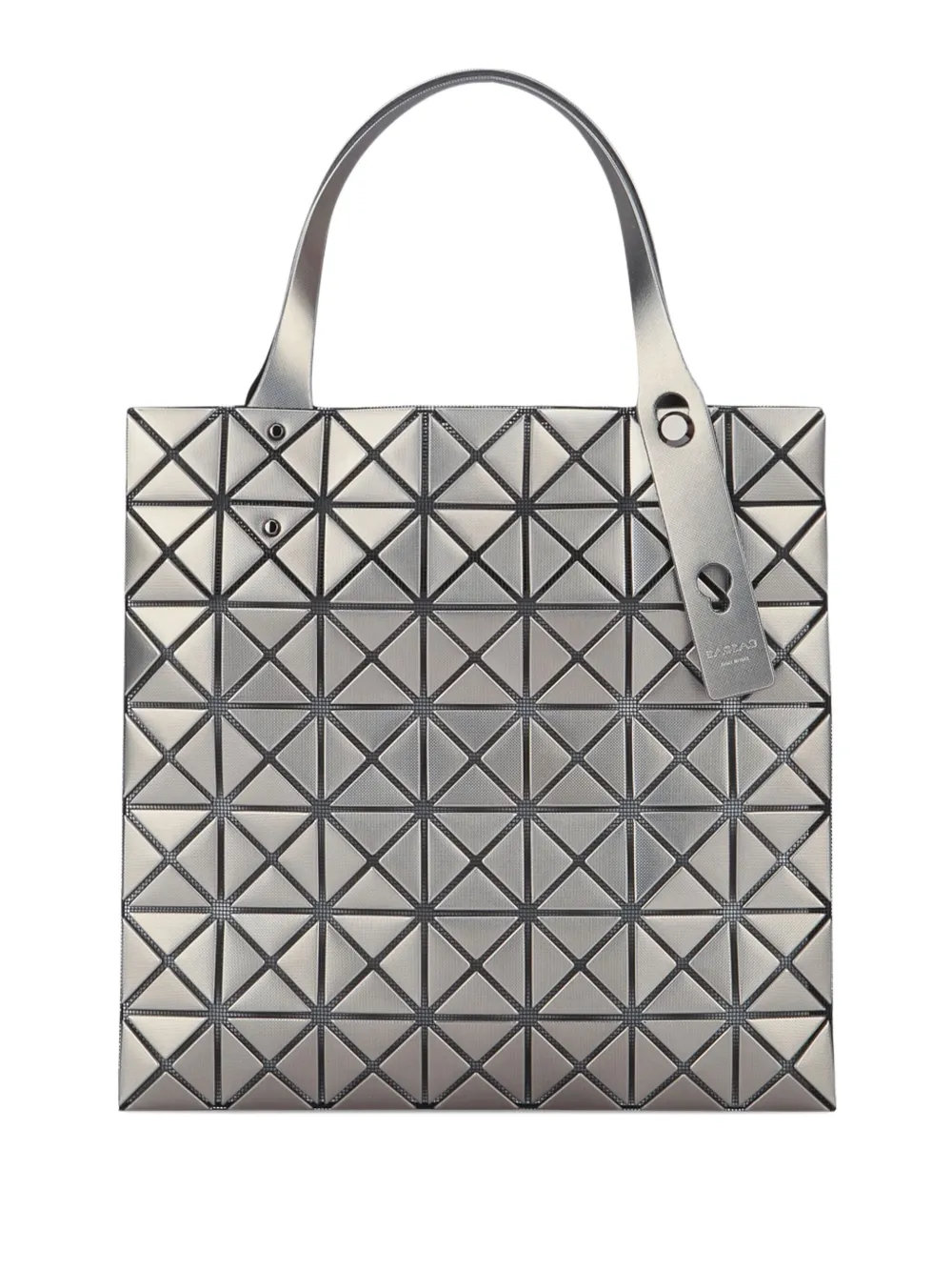 geometric-prism tote bag
