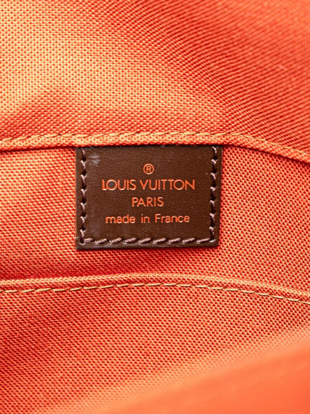 Pre-owned Louis Vuitton 1997 Damier Ebene Bastille Crossbody Bag