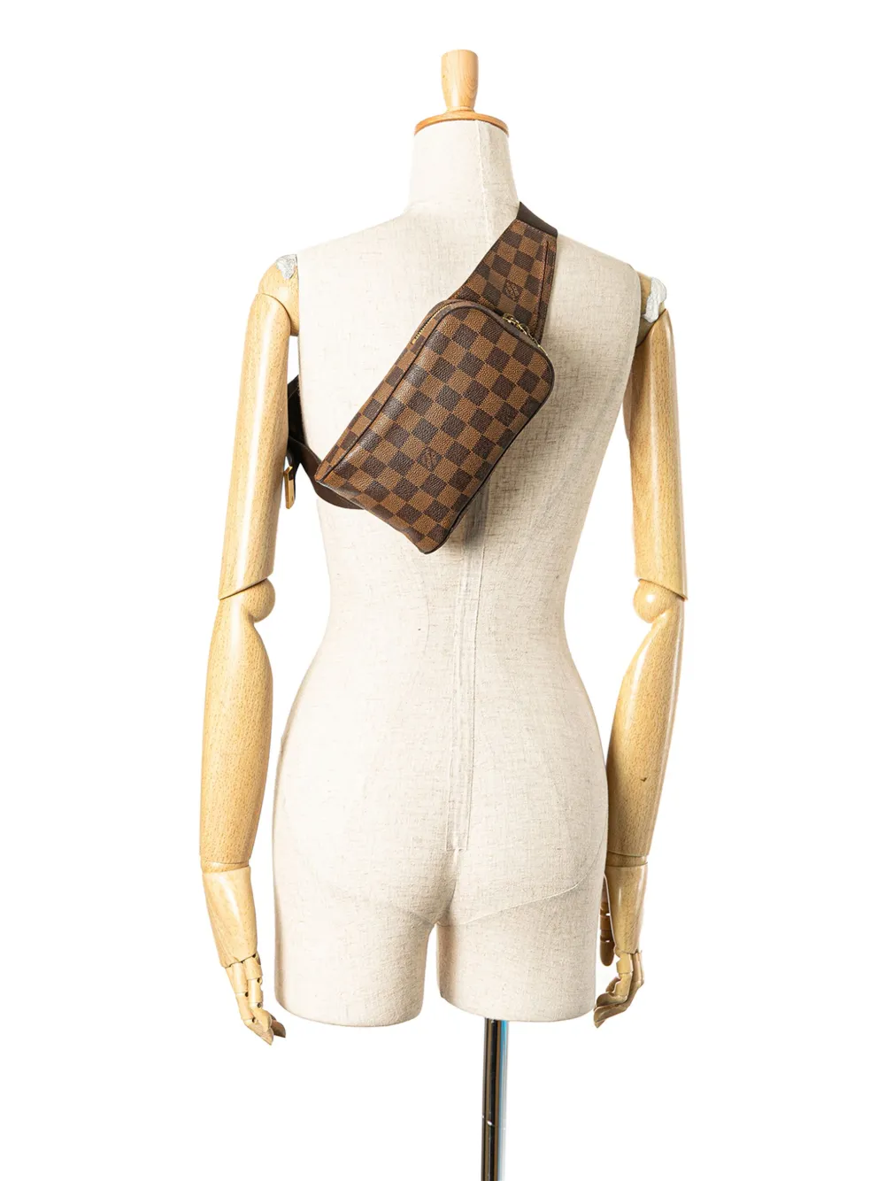 Louis Vuitton Pre-Owned 2001 Damier Ebene Geronimos crossbody bag | Pre-Owned | Image 2