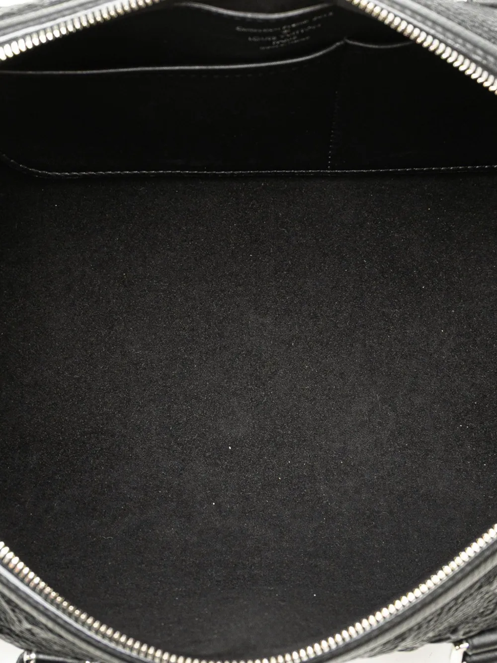 Pre-owned Louis Vuitton 2012 Monogram Revelation Neo Papillon Gm Satchel In Black