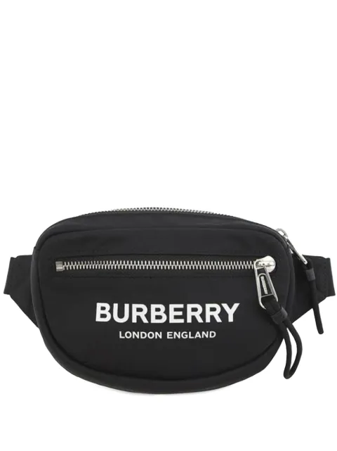 Burberry Pre-Owned 2018-2023 Nylon Logo Cannon belt bag