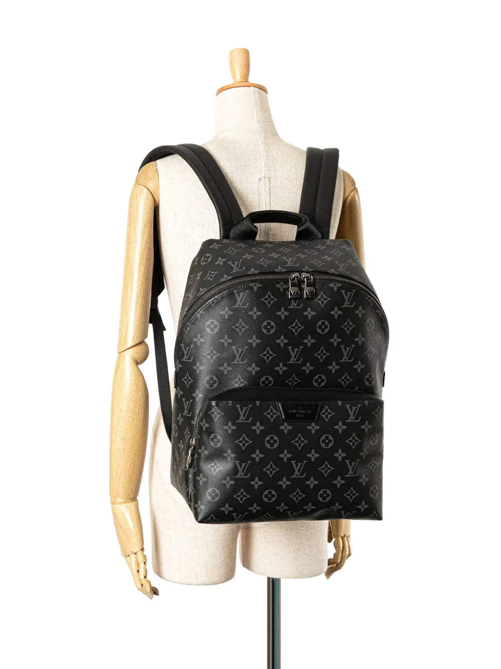 Louis Vuitton Pre-Owned 2021-2025 Monogram Eclipse Discovery backpack | Pre-Owned | Image 2