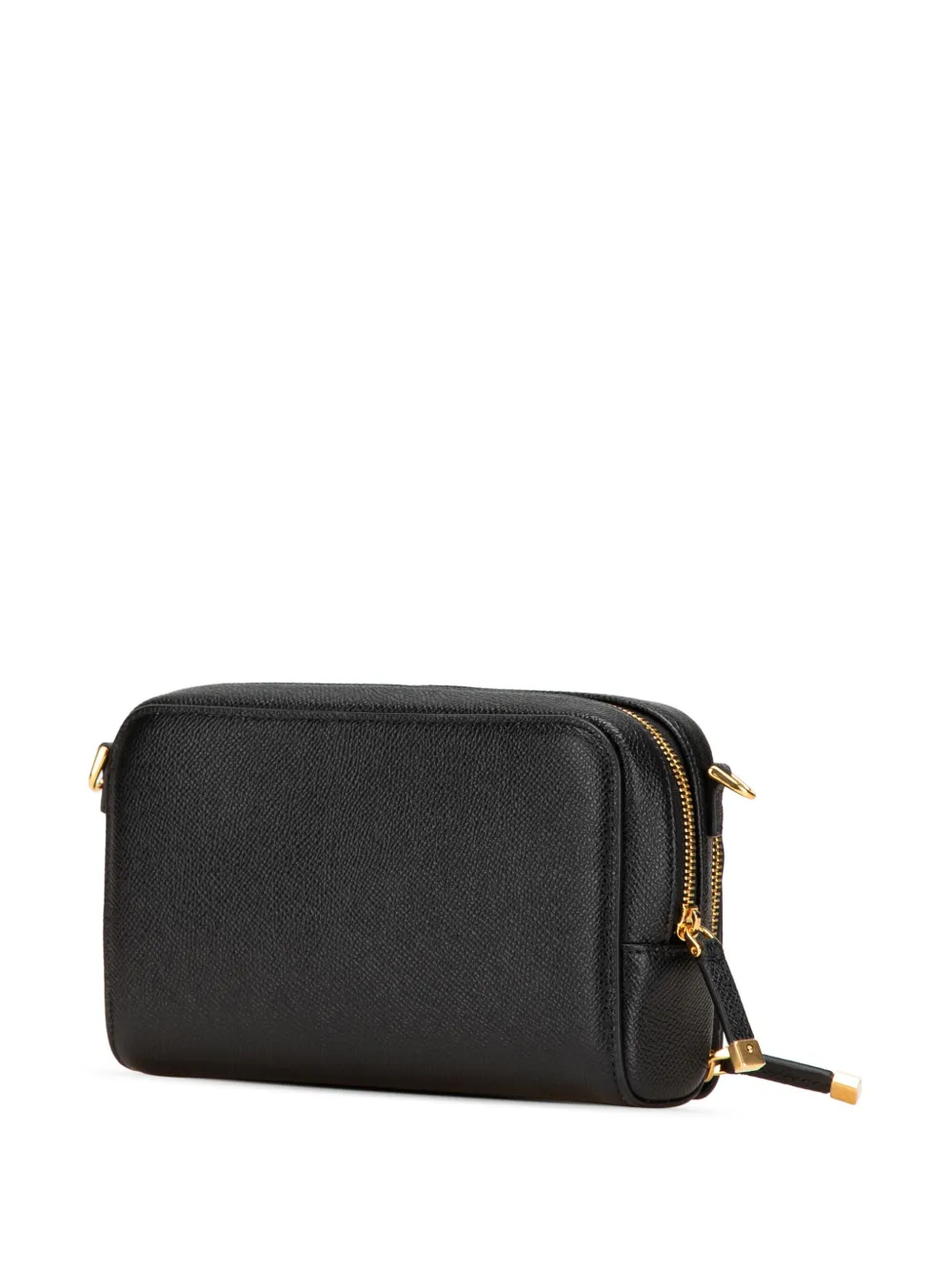 Pre-owned Dior 2023 Grained Calfskin Caro Double Pouch Crossbody Bag