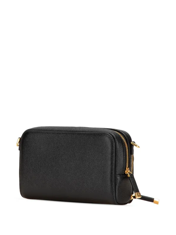 極美品✨Dior カロ ダブルポーチ ラムスキン ショルダーバッグ ブラウン DIOR ディオール カナージュ カロ ミディアム ブラック／SV