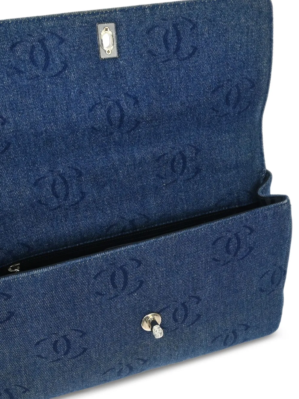 Pre-owned Chanel 2002 Denim Handbag