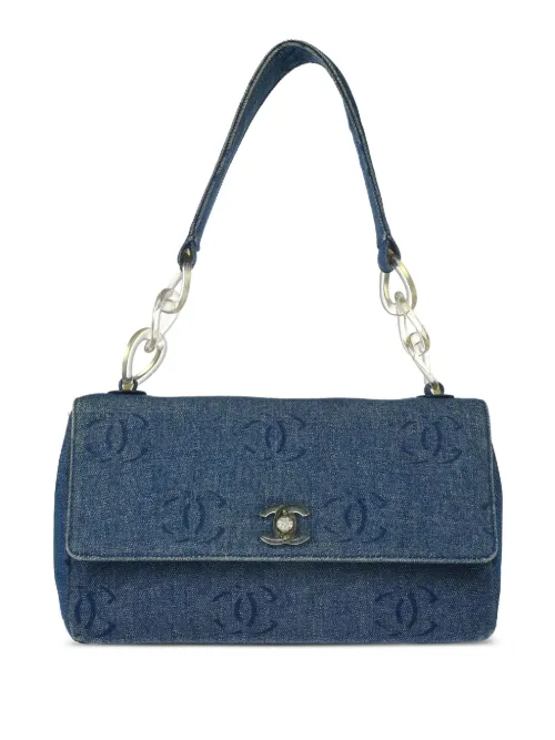Sac à main en jean (2002) - CHANEL Pre-Owned - Modalova