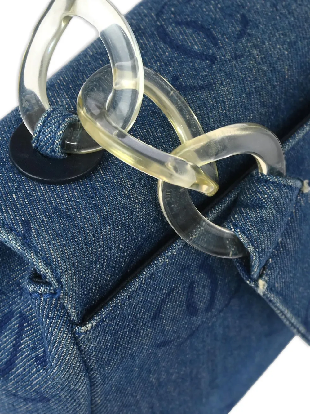 Pre-owned Chanel 2002 Denim Handbag
