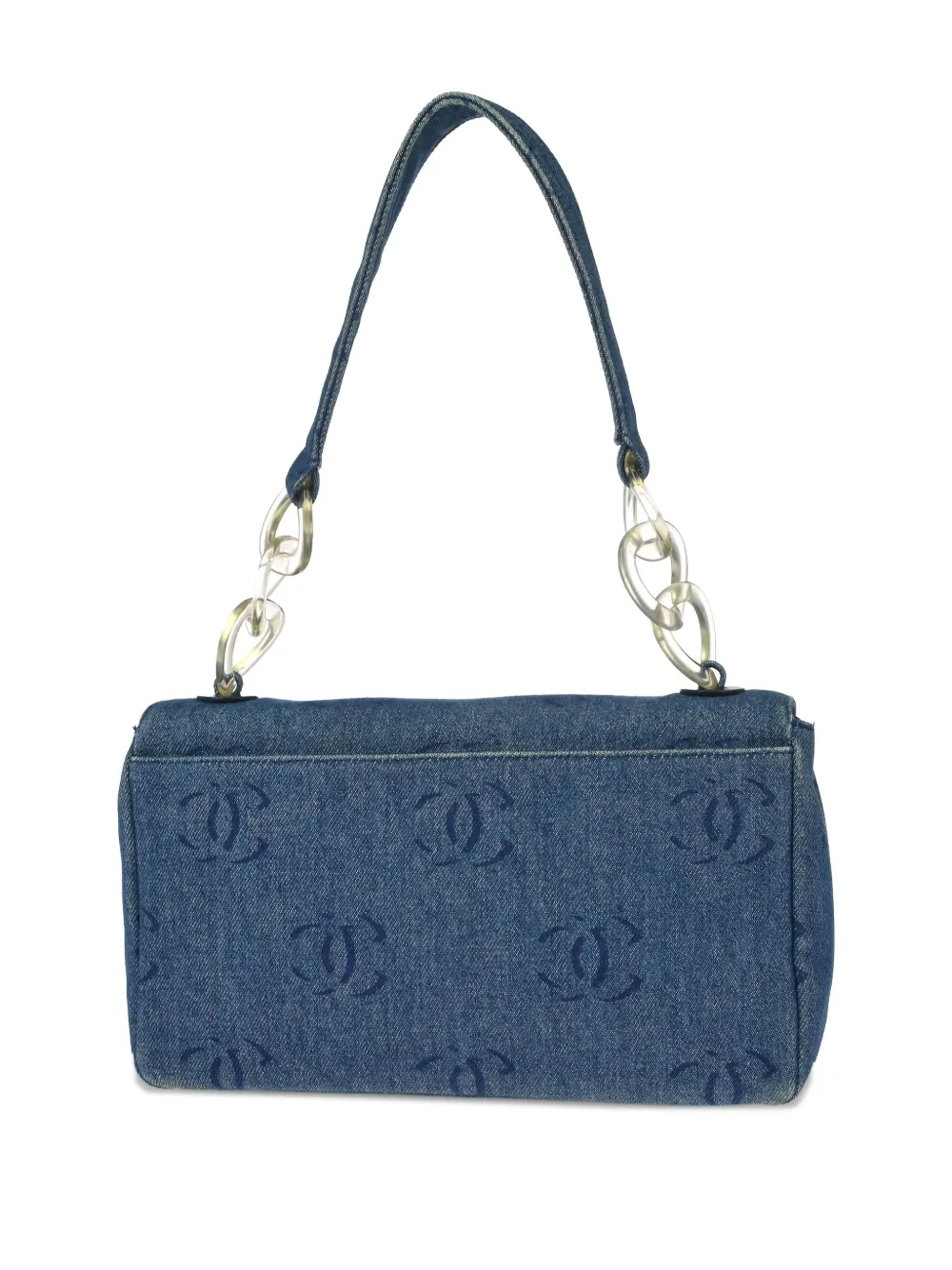 Pre-owned Chanel 2002 Denim Handbag